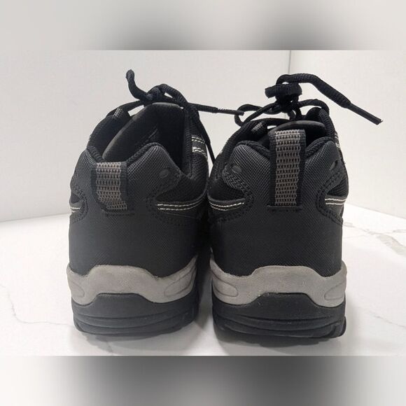 Hytest Unisex Poron XRD Leather Shoes still toe black safety shoes boots sz 9.5W - Picture 9 of 12